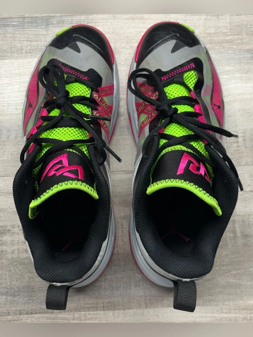Jordan One Take 3 Westbrook Wolf Grey Pink Green DC7701-002 Men’s Size 8